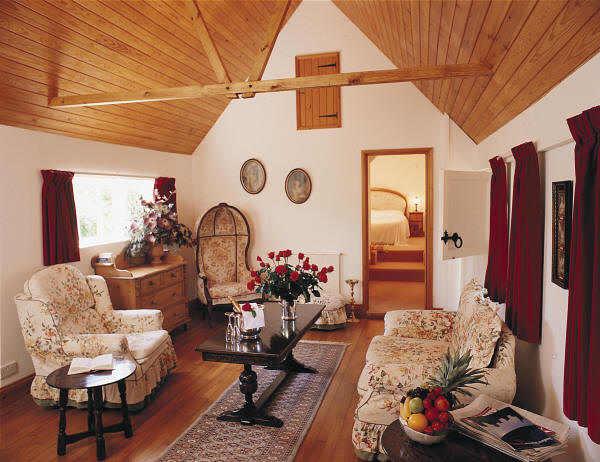 The honeymoon suite at La Sablonnerie, Sark